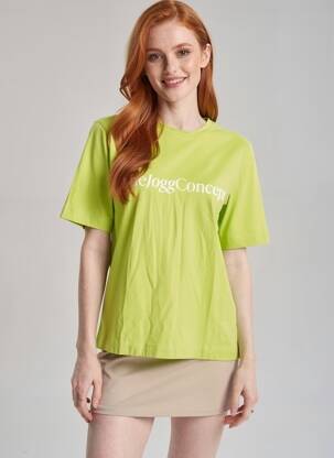 T-shirt jaune THE JOGG CONCEPT femme