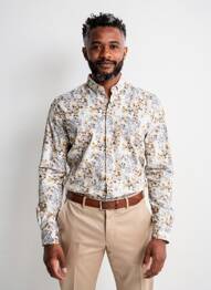 Chemise manches longues gris STATE OF ART homme