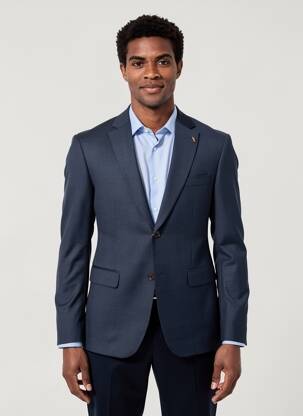Blazer bleu LE FABULEUX MARCEL DE BRUXELLES homme