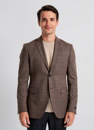 Blazer marron JACK & JONES homme