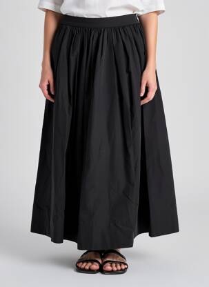 Jupe longue noir SELECTED femme