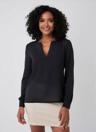T-shirt noir STREET ONE femme
