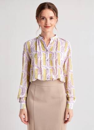 Chemisier violet TERRA DI SIENA femme