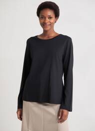 T-shirt noir STREET ONE femme