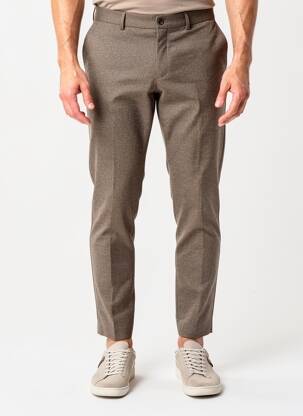 Pantalon slim marron PLAIN homme