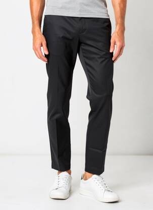Pantalon slim noir MANGO homme