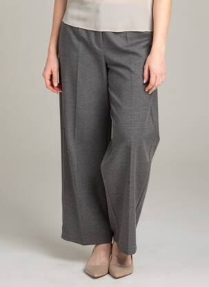 Pantalon droit gris MANGO femme