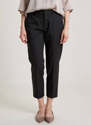 Pantalon 7/8 noir MANGO femme