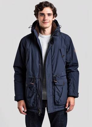 Parka bleu PETROL INDUSTRIES homme