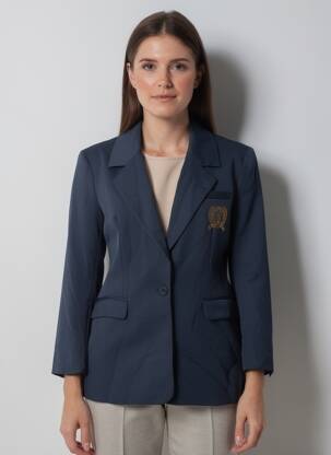 Blazer bleu ONLY femme
