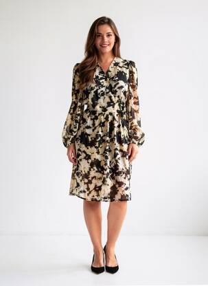Robe longue noir VILA femme
