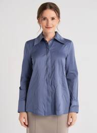Chemisier bleu VILA ROUGE femme