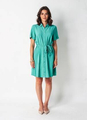Robe courte vert VILA femme