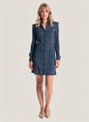 Robe courte bleu CLOUDS OF FASHION femme