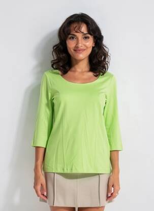 T-shirt vert STREET ONE femme