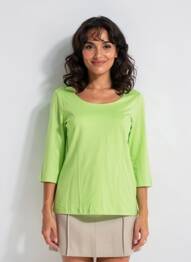 T-shirt vert STREET ONE femme