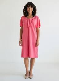 Robe mi-longue rouge GARCIA femme