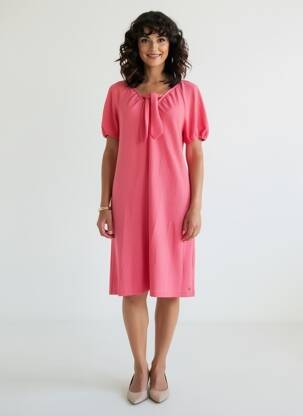Robe mi-longue rouge GARCIA femme