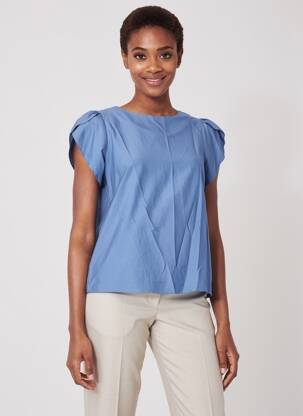 Top bleu MOLLY BRACKEN femme
