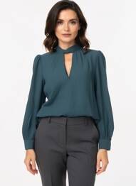 Chemisier bleu MOLLY BRACKEN femme