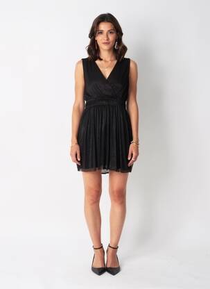 Robe courte noir NAF NAF femme