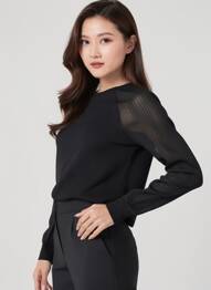 Top noir NAF NAF femme