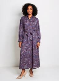 Robe longue multicolore BELLITA femme