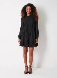 Robe courte noir MANGO femme