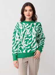 Pull vert MANGO femme