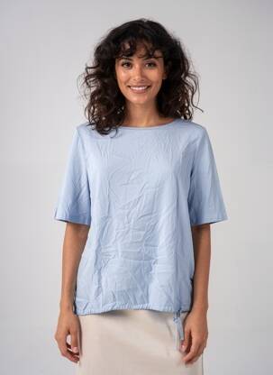 T-shirt bleu STREET ONE femme