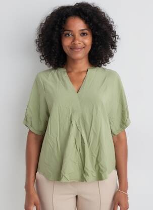 Chemisier vert STREET ONE femme