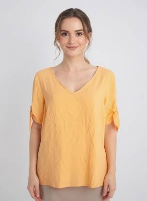 Chemisier orange CECIL femme