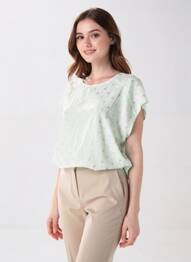 Chemisier vert VERO MODA femme