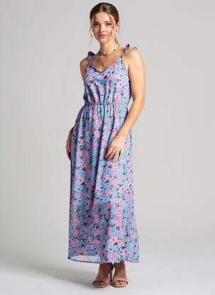 Robe longue multicolore VERO MODA femme