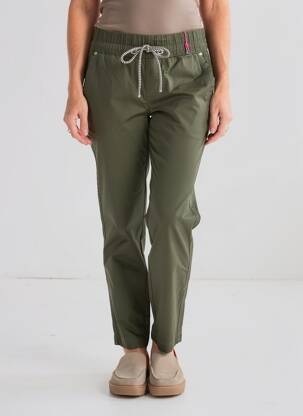 Pantalon slim vert STREET ONE femme