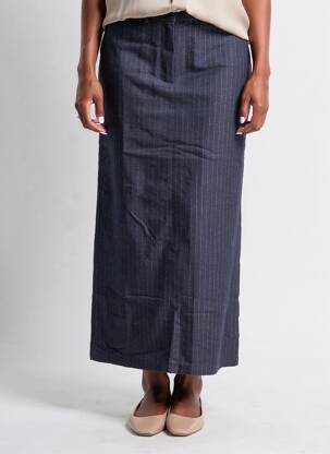 Jupe longue bleu VILA femme