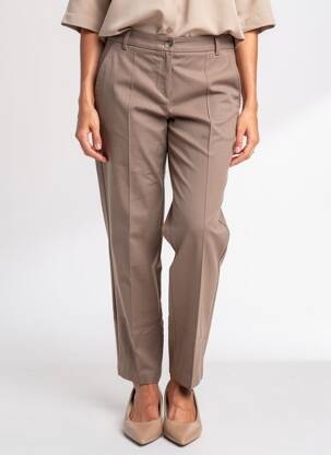 Pantalon chino marron BRAX femme
