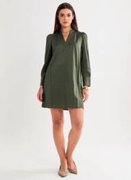 Robe courte vert SELECTED femme