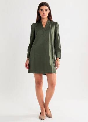 Robe courte vert SELECTED femme