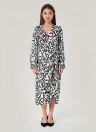 Robe courte noir MANGO femme
