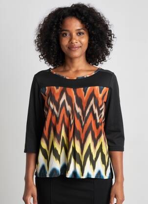 Pull noir MULTIPLES femme