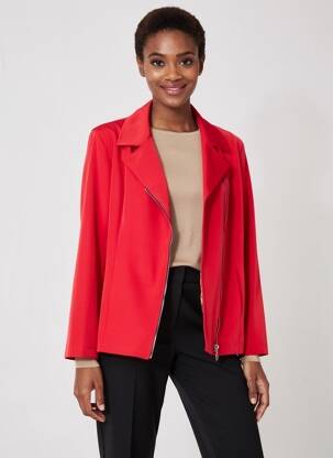 Veste casual rouge MULTIPLES femme