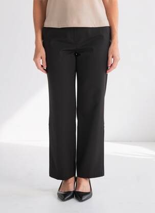 Pantalon droit noir MULTIPLES femme