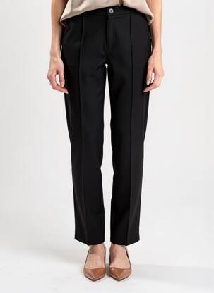 Pantalon droit noir MULTIPLES femme
