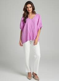 Blouse violet STREET ONE femme