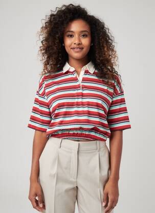 Polo vert ONLY femme