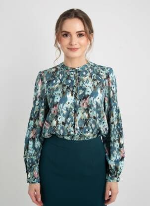 Chemisier bleu GARCIA femme