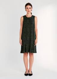 Robe courte noir OPUS femme