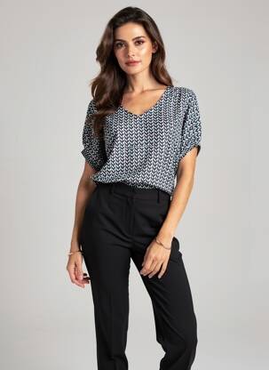 Top bleu STREET ONE femme
