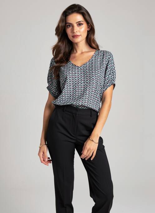 Top bleu STREET ONE femme